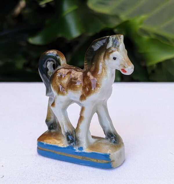 vintage small horse figurine