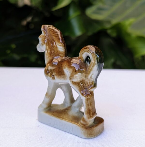 vintage small horse figurine