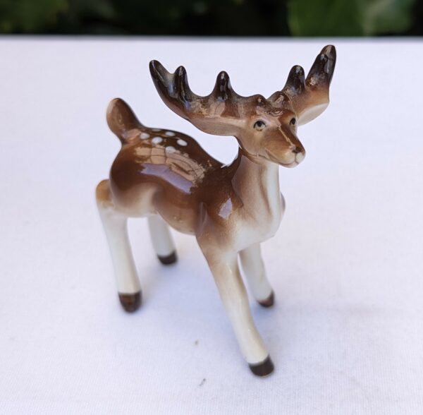 vintage stag figurine