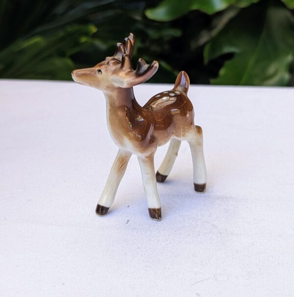 vintage stag figurine