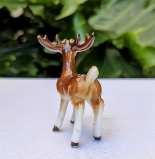 vintage stag figurine