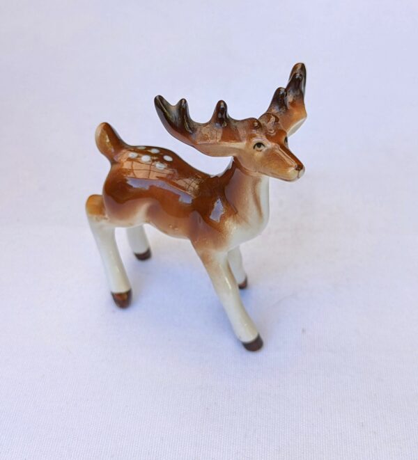 vintage stag figurine