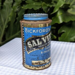 vintage bickford's salvital tin
