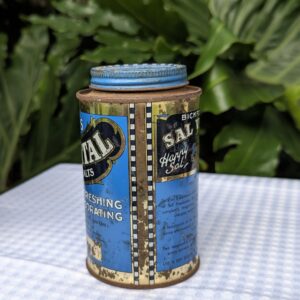 vintage bickford's salvital tin