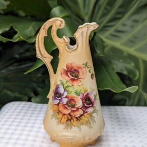 vintage victorian austrian ewer vase