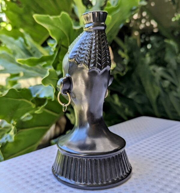 vintage african lady ashtray