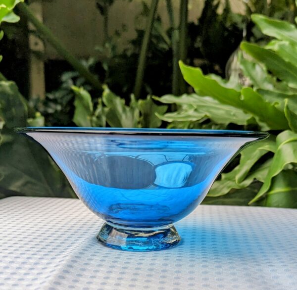 australian studio cobalt blue bowl