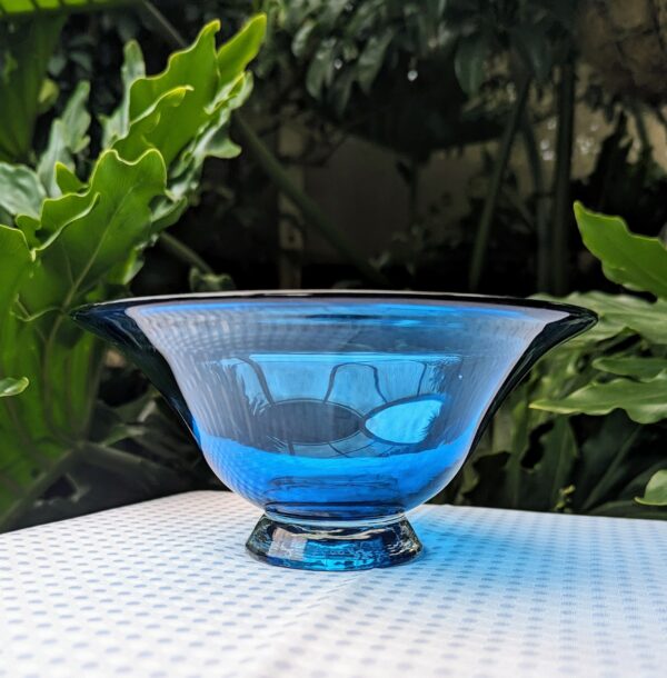 australian studio cobalt blue bowl