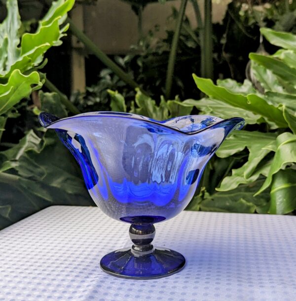 stunning cobalt blue bowl