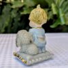vintage praying children figurine