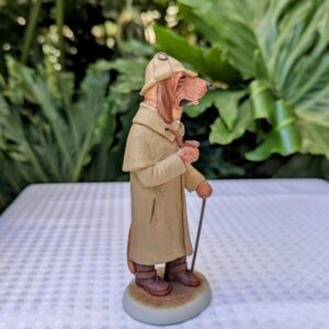 country companion bloodhound figurine