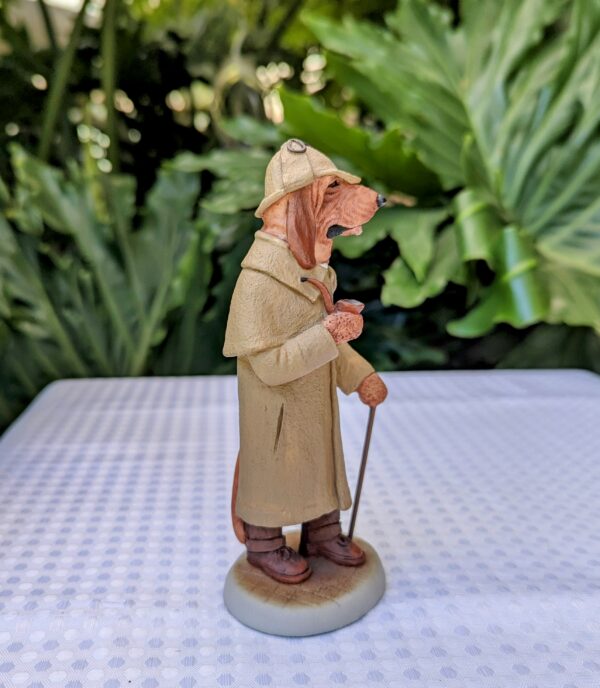 country companion bloodhound figurine